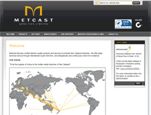 Tablet Screenshot of metcast.com